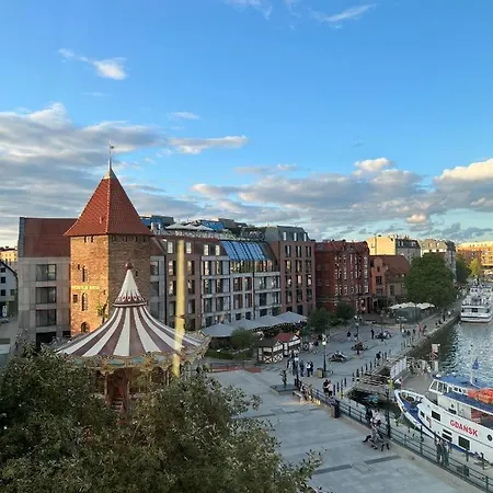 Apartament Nad Motlawa - Downtown Danzica Esterno foto